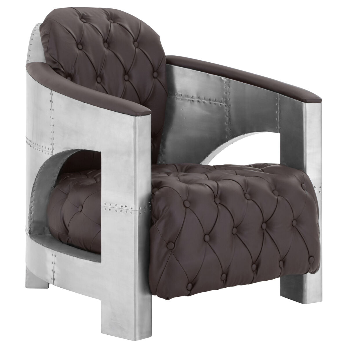 Avro Buttoned Armchair