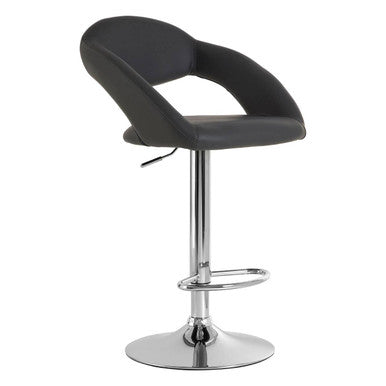 Taylor Grey Faux Leather Bar Chair