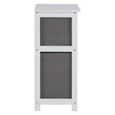Lindo Grey Fabric 2 Drawer Chest