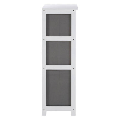 Lindo Grey Fabric 3 Drawer Chest