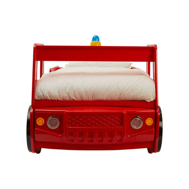 Nico Red Fire Engine Single Bed