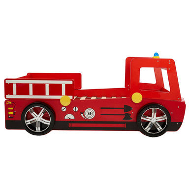 Nico Red Fire Engine Single Bed