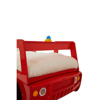 Nico Red Fire Engine Single Bed