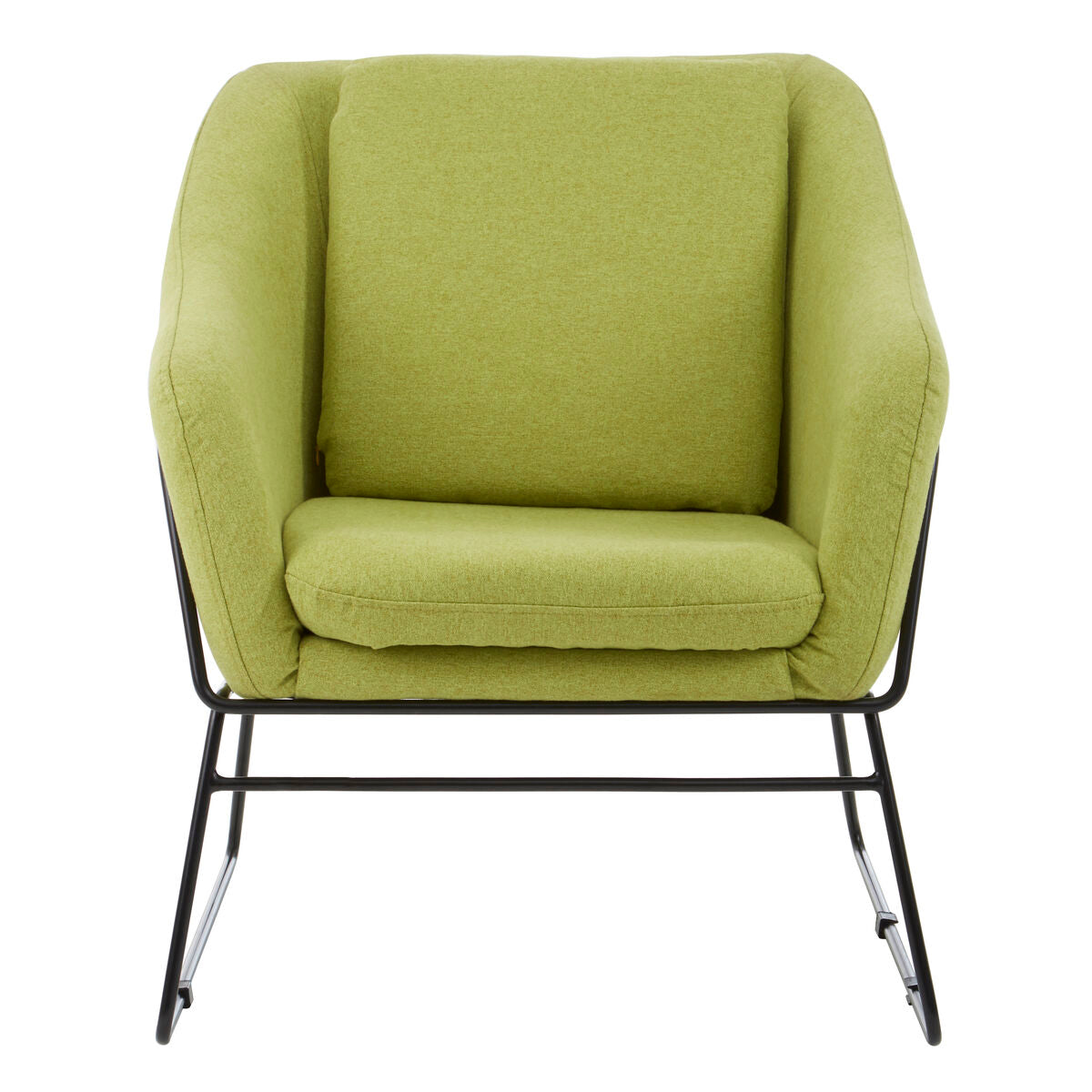 Stockholm Green Fabric Accent Chair