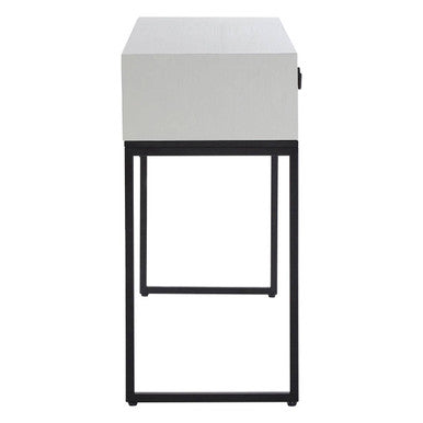 Lombok Rustic Chevron Design 2 Drawer Console Table