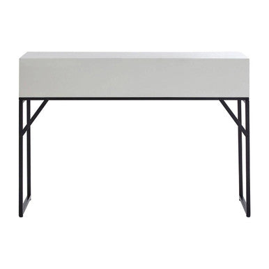 Lombok Rustic Chevron Design 2 Drawer Console Table