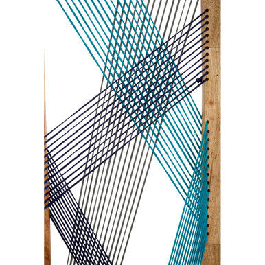 Fusion 3 Panel Multicoloured Room Divider