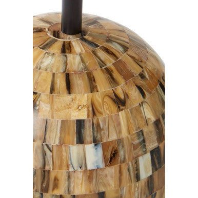Rova Round Top Side Table with Sphere Mosaic Base