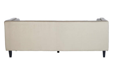3 Seater Mink Velvet Sofa, Felisa