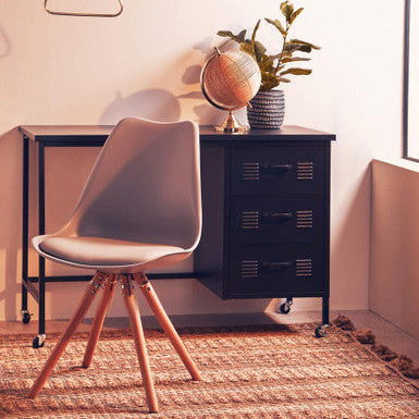 Stockholm Grey Retro Chair