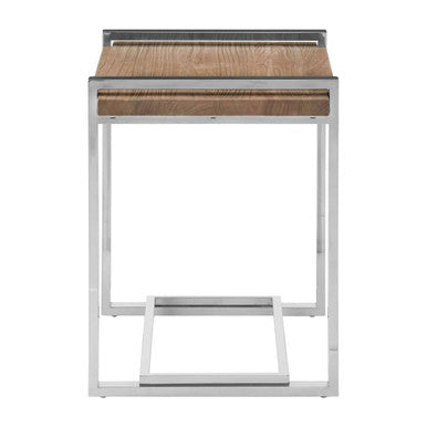 Menteng Recycled Elm Wood Side Table