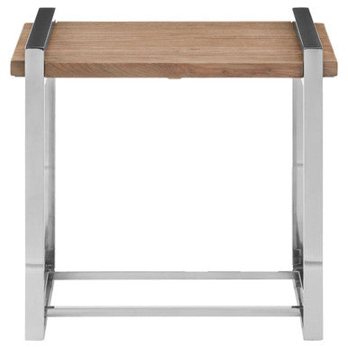 Menteng Recycled Elm Wood Side Table