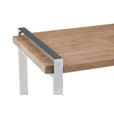 Menteng Recycled Elm Wood Side Table