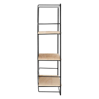 Brixton Wood 3 Tier Wall Shelf