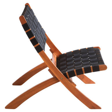 Emilio Black Woven Chair