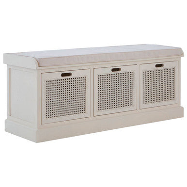Heritage Three Drawer Storage Bench