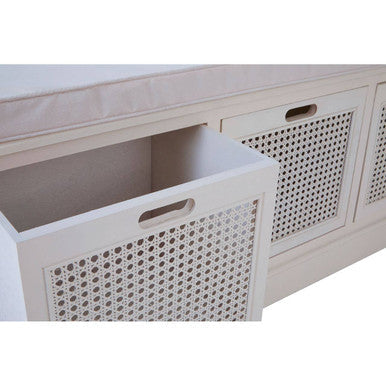 Heritage Three Drawer Storage Bench