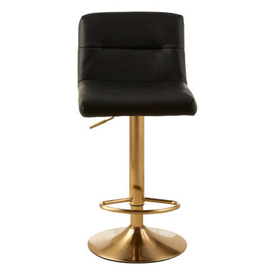 Baina Black Seat Bar Stool