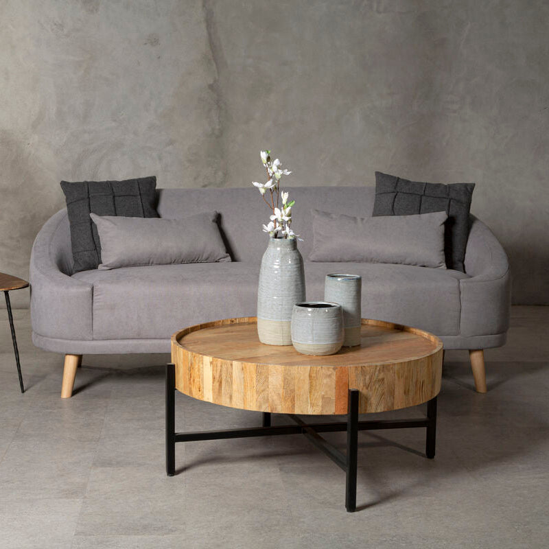Grey Linen Sofa, Holland
