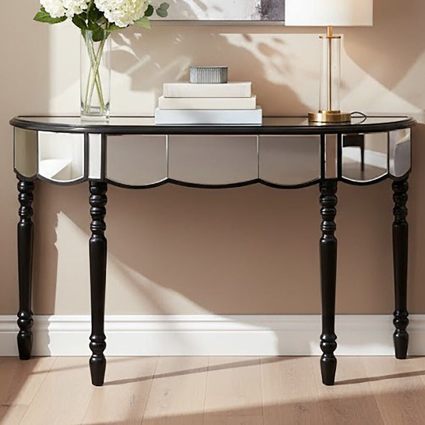 Tiffany Mirrored Console Table