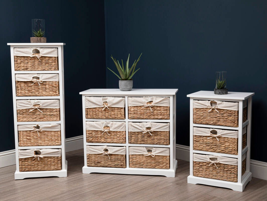3 Seagrass Drawer Chest | Ashby