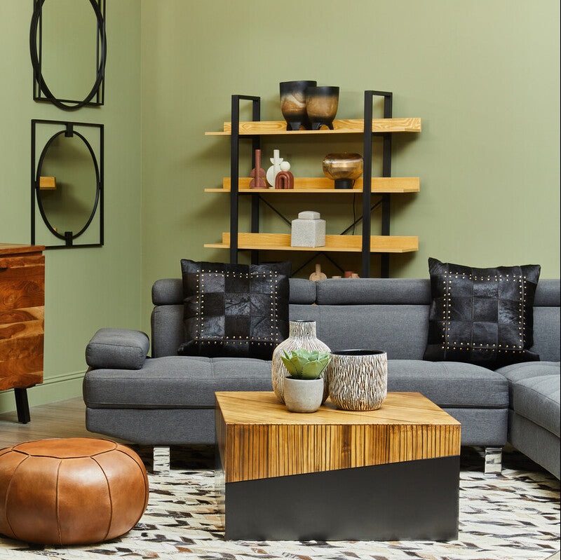 Grey Linen Corner Sofas, Hanover