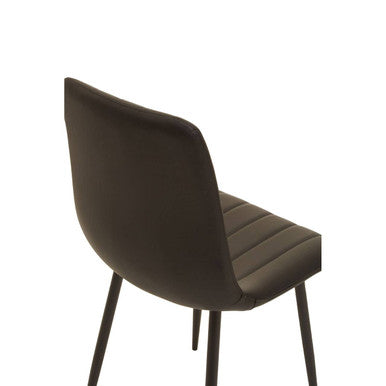 Tiana Set Of 4 Black Dining Chairs