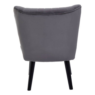 Grey Velvet Chair | Regents Park