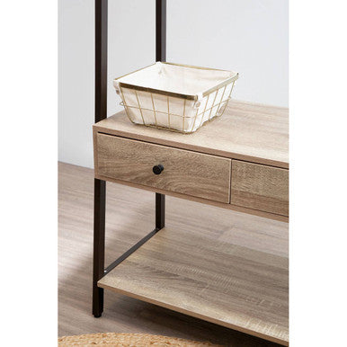 Bradbury Grey Oak Storage Unit