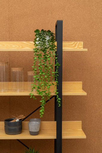 Laxton 5 Tier Light Oak Effect Shelving Unit