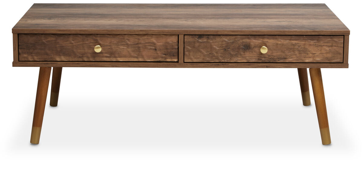 Frida Wood Effect 2 Drawer Coffee Table
