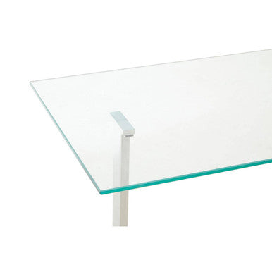 Alvea Silver and Gold Console Table