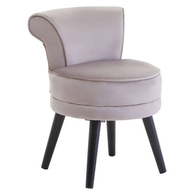 Loretta Mink Velvet Kids Chair