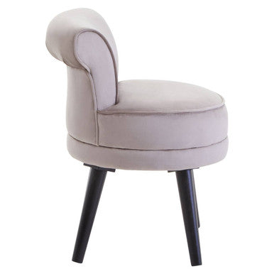 Loretta Mink Velvet Kids Chair