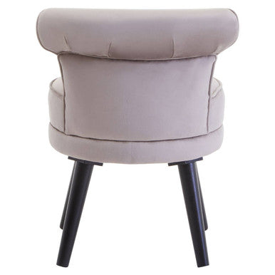 Loretta Mink Velvet Kids Chair