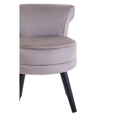 Loretta Mink Velvet Kids Chair