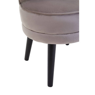 Loretta Mink Velvet Kids Chair