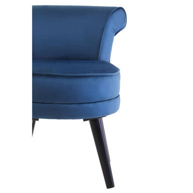 Kids Loretta Midnight Velvet Chair