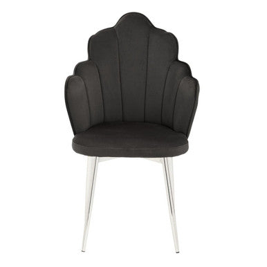 Black Velvet Chair | Tian