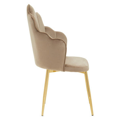 Tian Mink Velvet Chair