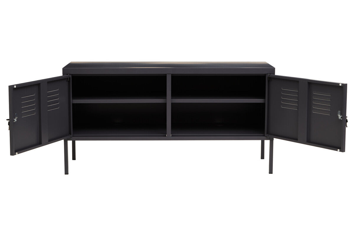 Academy Two Door Grey Locker Cabinet