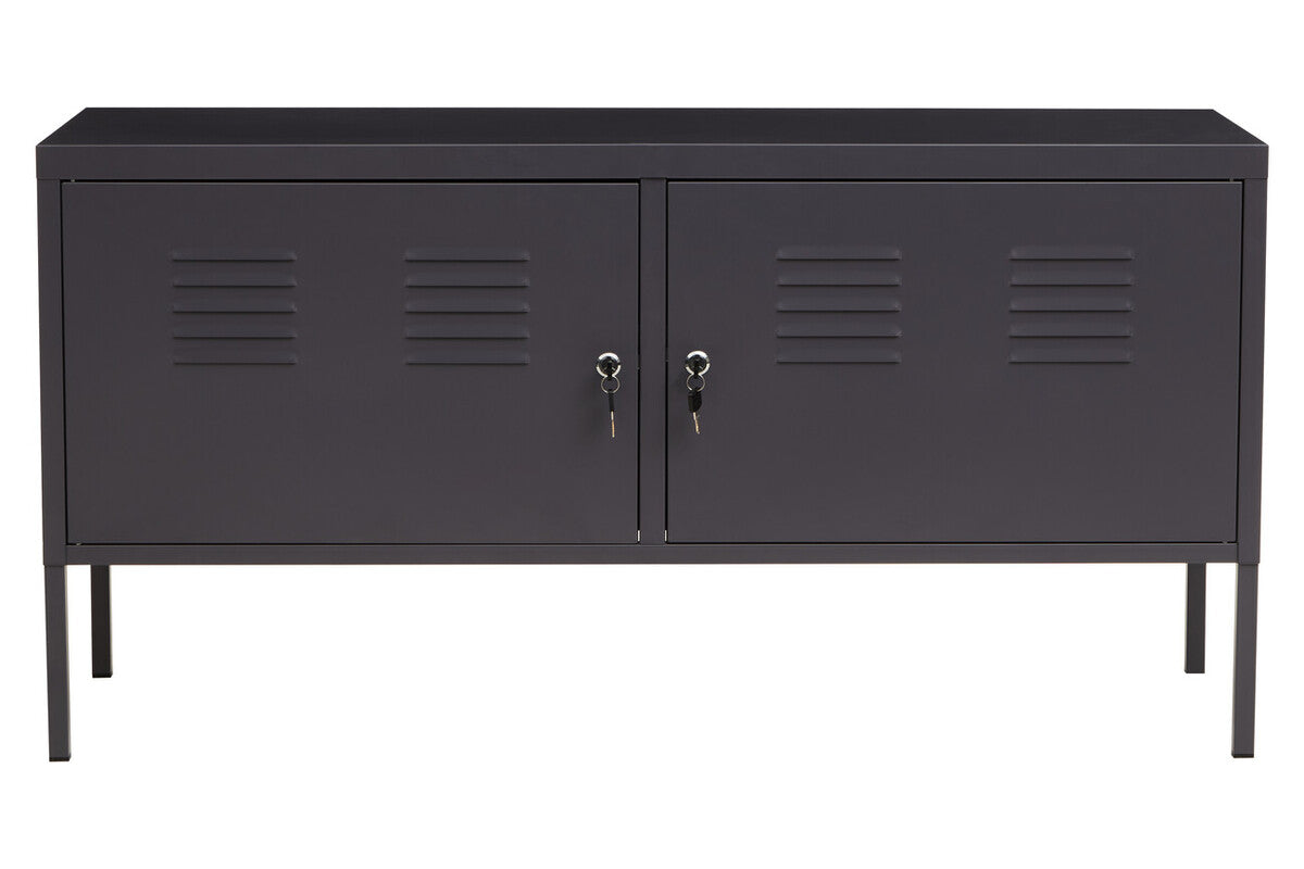Academy Two Door Grey Locker Cabinet
