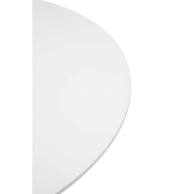 Laila White Large Round Dining Table