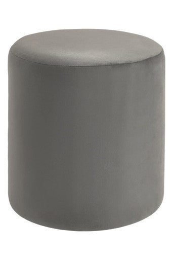 Haley Mink Velvet Pouffe