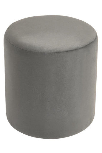 Haley Mink Velvet Pouffe