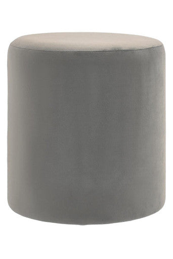 Haley Mink Velvet Pouffe