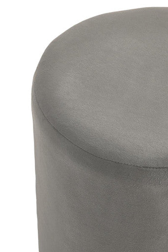 Haley Mink Velvet Pouffe