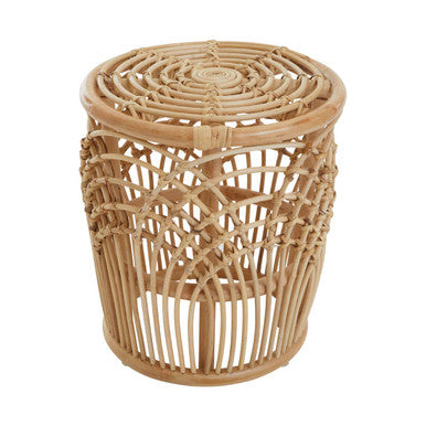 Mataram Natural Rattan Side Table
