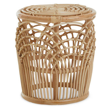 Mataram Natural Rattan Side Table
