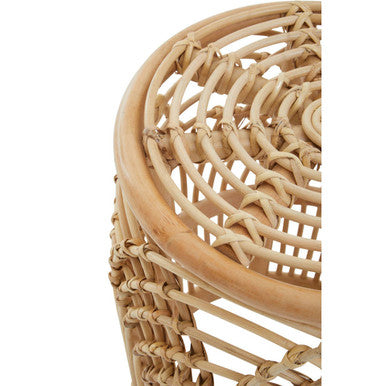 Mataram Natural Rattan Side Table